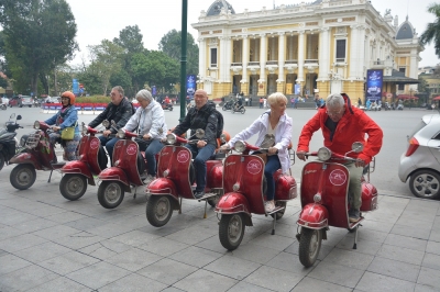 Hanoi Insight Tour by Vespa (4.5 hours)